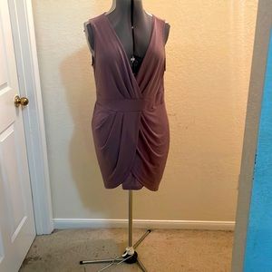 Sexy flattering club dress low cut 3x